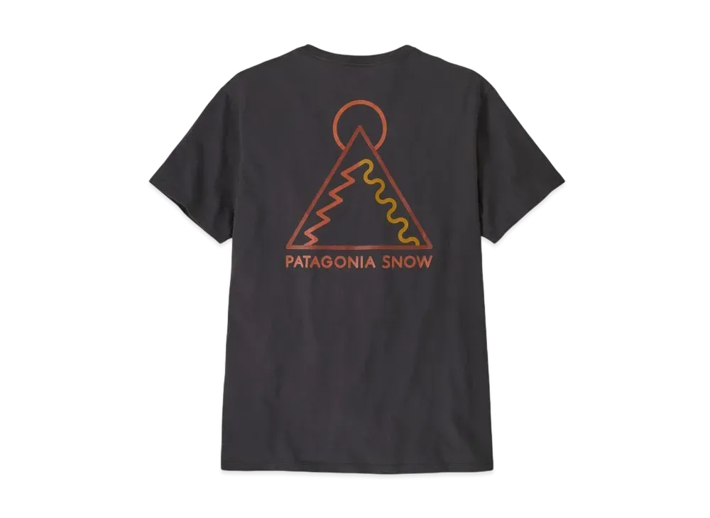 Patagonia Men's Dawn Tracks Organic Tee "Black"
