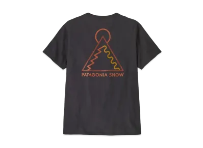 Patagonia Men's Dawn Tracks Organic Tee "Black"