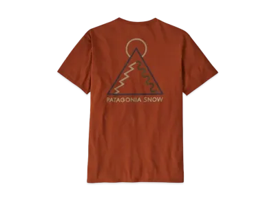 Patagonia Men's Dawn Tracks Organic Tee "Red"