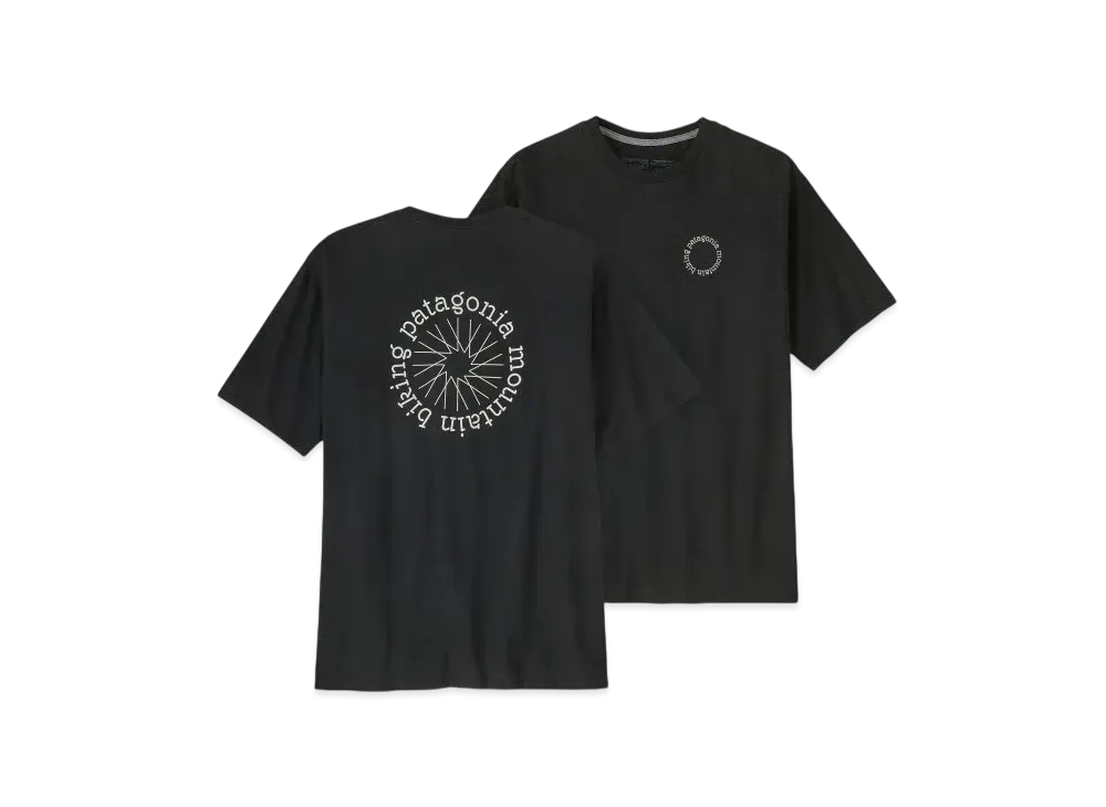 Patagonia Men's Spoke Stencil Responsibili Tee "Black"