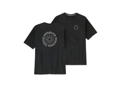 Patagonia Men's Spoke Stencil Responsibili Tee "Black"