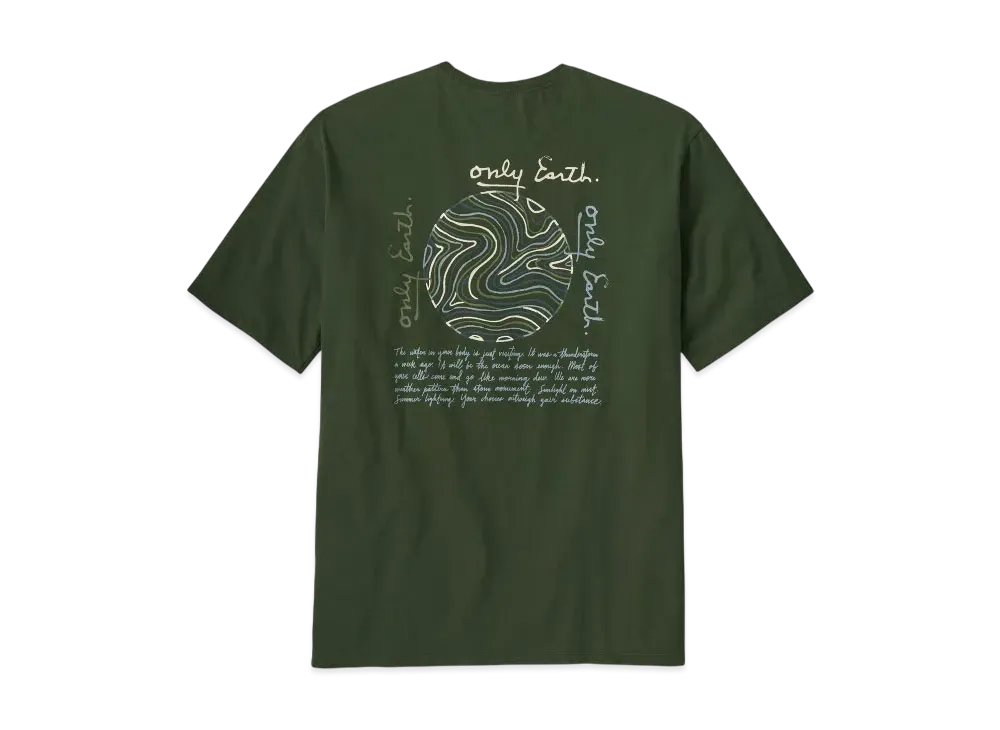 Patagonia Men's Cta Organic Tee "Pine Green"