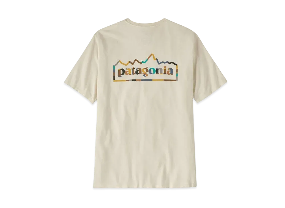 Patagonia Men's Unity Fitz Responsibili Tee "White"