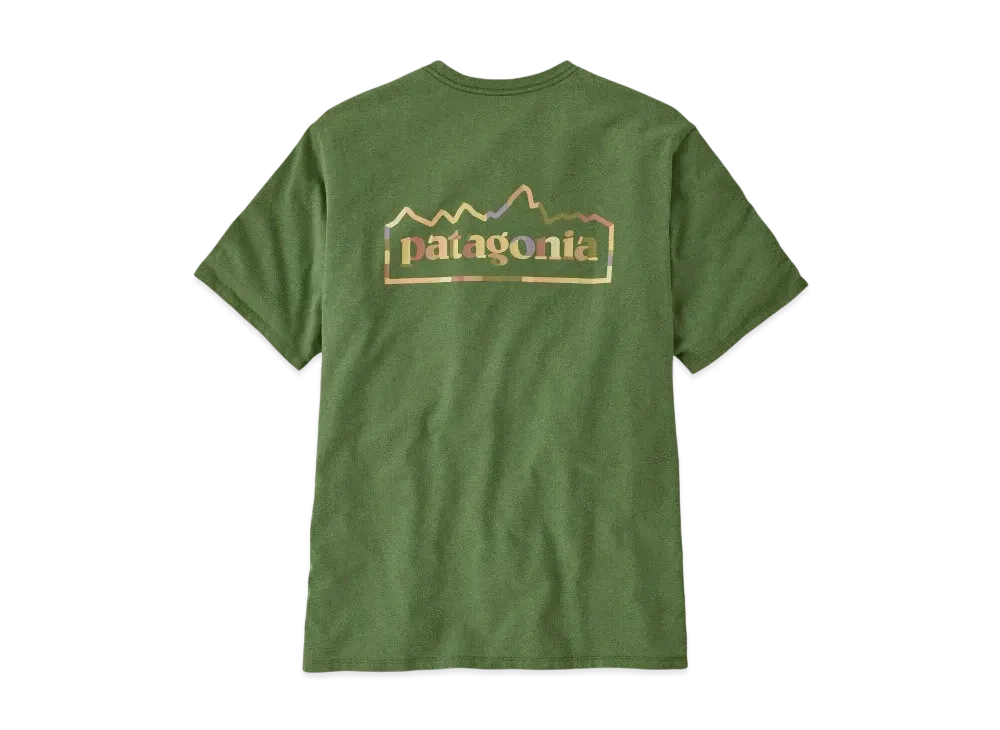Patagonia Men's Unity Fitz Responsibili Tee "Terrain Green"
