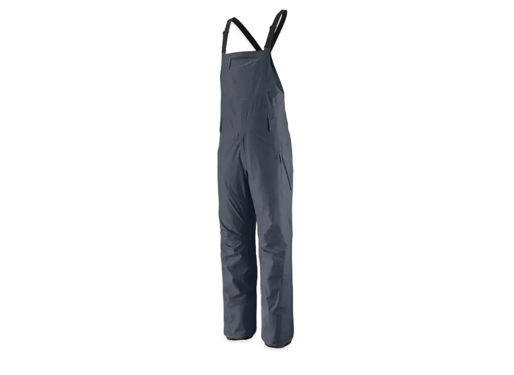 Patagonia Men's Powder Town Bibs "Smolder Blue"