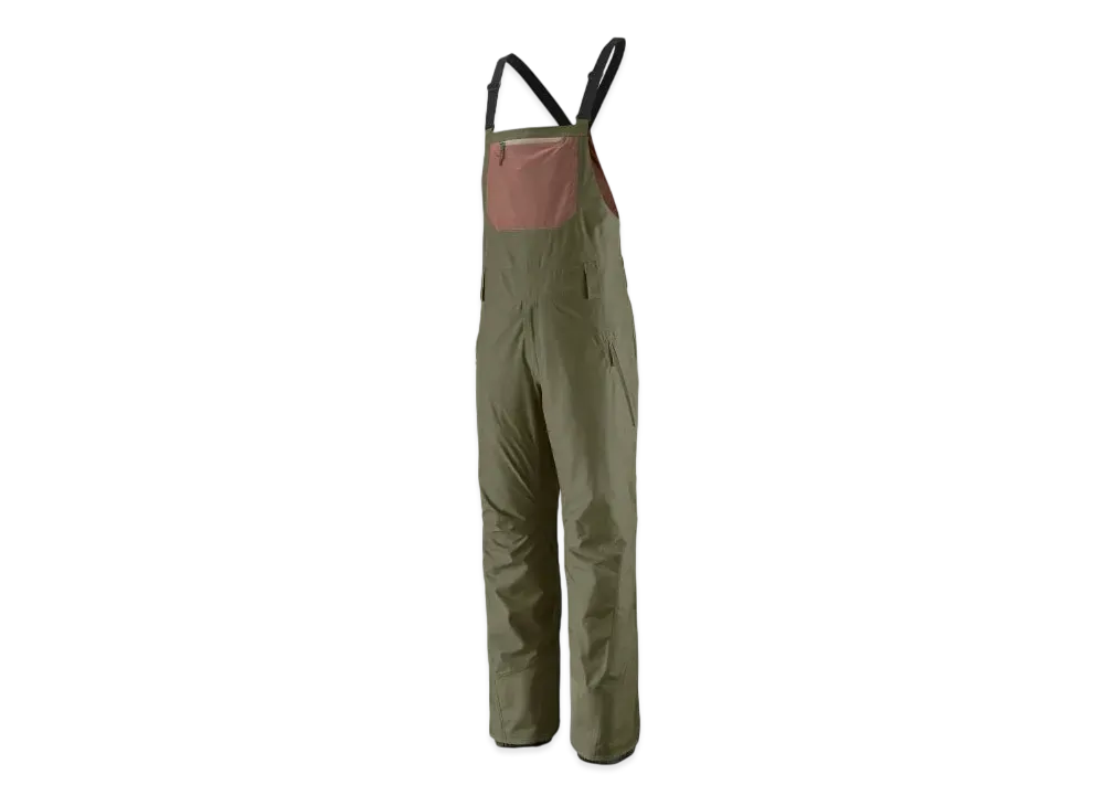 Patagonia Men's Powder Town Bibs "Needle Green"