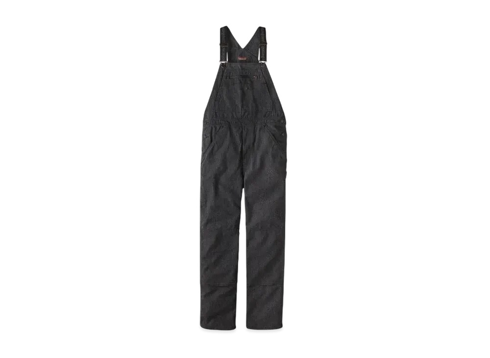 Patagonia Men's Iron Forge Hemp Canvas Bib Overalls "Black"