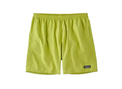 Patagonia Men's Baggies Short 5 Inch "Phosphorus Green"