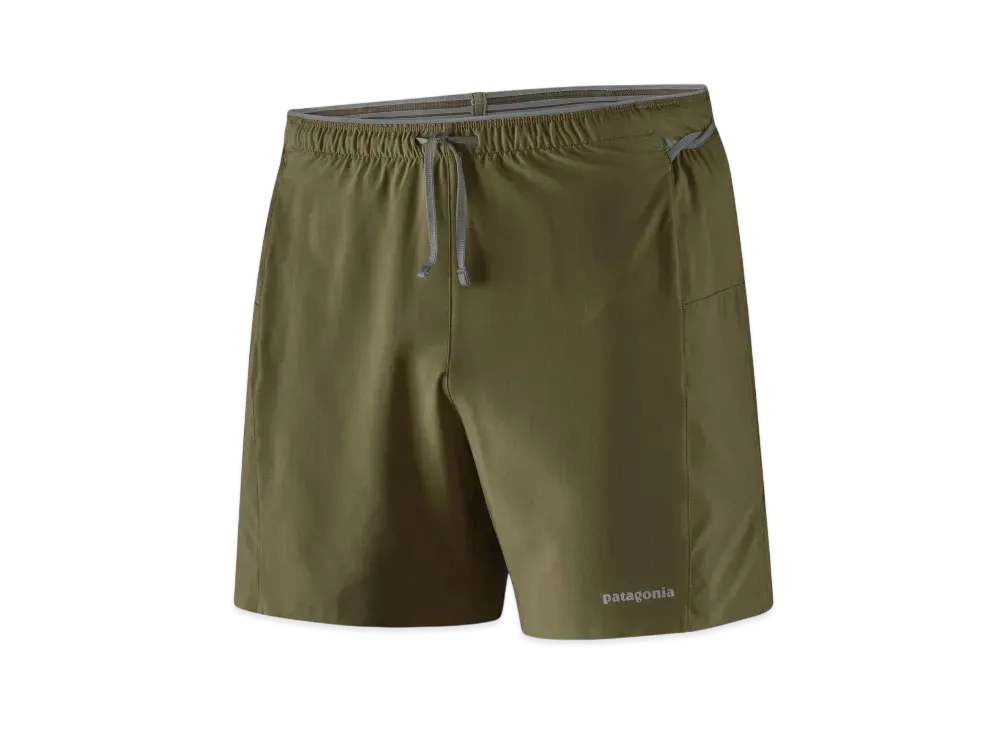 Patagonia Men's Strider Pro Shorts 5 Inch "Needle Green"