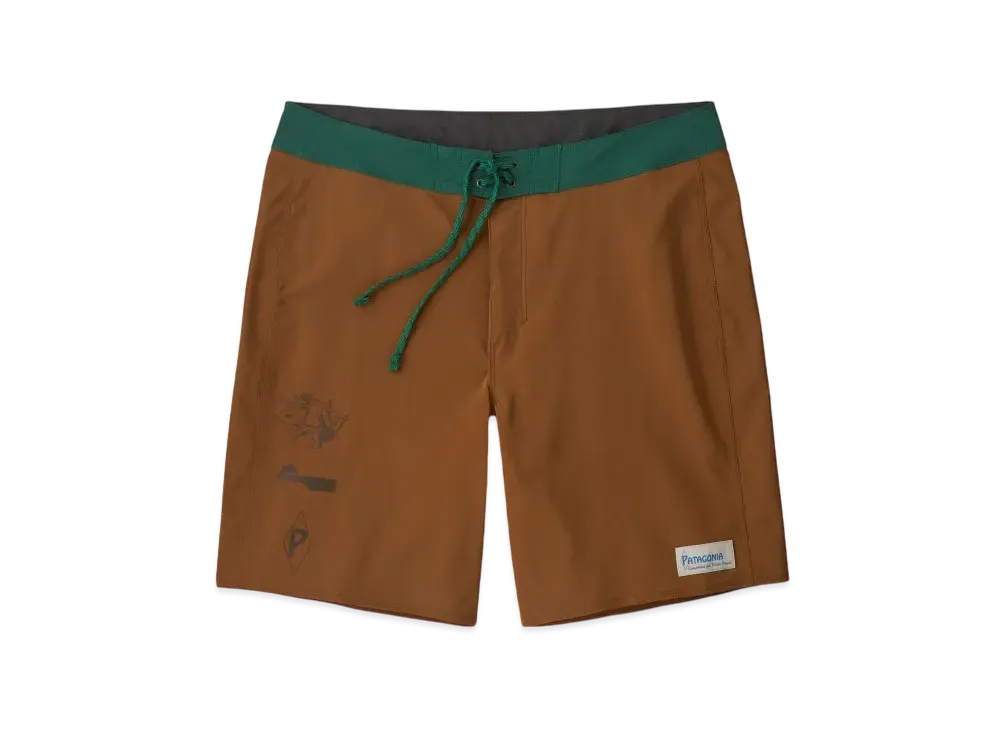 Patagonia Men's Hydropeak Boardshorts 18 Inch "Brown"