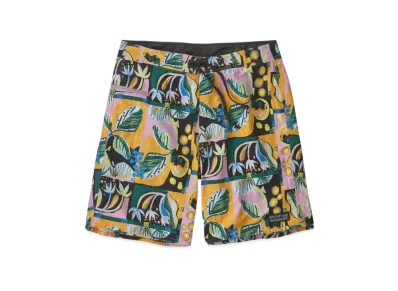 Patagonia Men's Wavefarer Boardshorts Lights 19 Inch "Mauve"