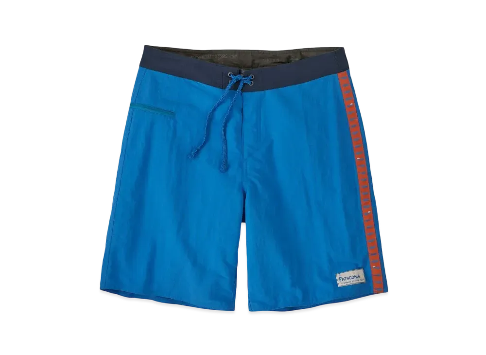 Patagonia Men's Wavefarer Boardshorts Lights 19 Inch "Vessel Blue"