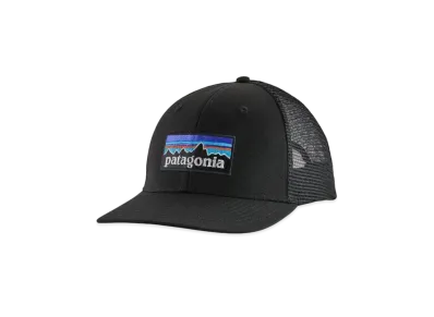 Patagonia Men's P-6 Logo Trucker Hat "Black"