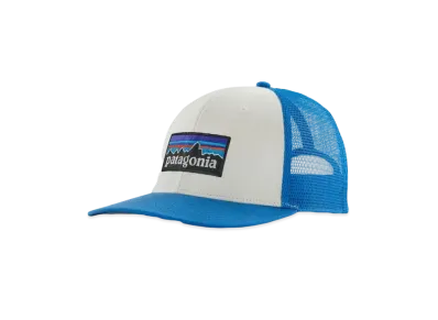 Patagonia Men's P-6 Logo Trucker Hat "Vessel Blue"
