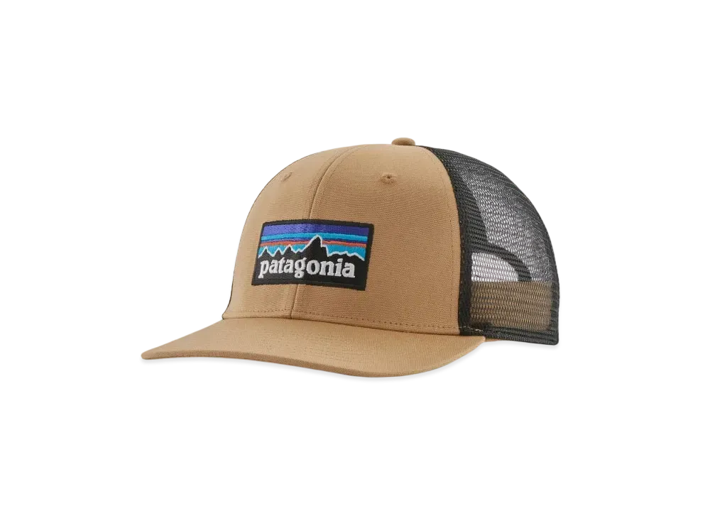 Patagonia Men's P-6 Logo Trucker Hat "Brown"