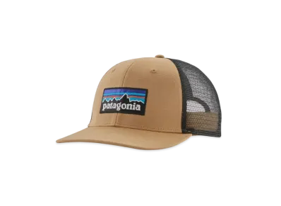 Patagonia Men's P-6 Logo Trucker Hat "Brown"
