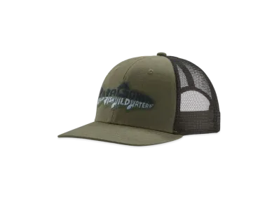 Patagonia Men's Take a Stand Trucker Hat "Basin Green"