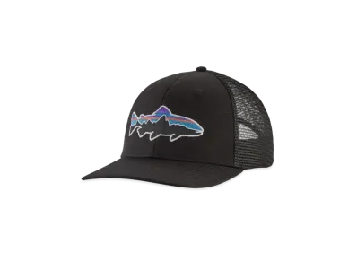 Patagonia Men's Fitz Roy Trout Trucker Hat "Black"
