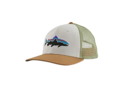 Patagonia Men's Fitz Roy Trout Trucker Hat "Tan"