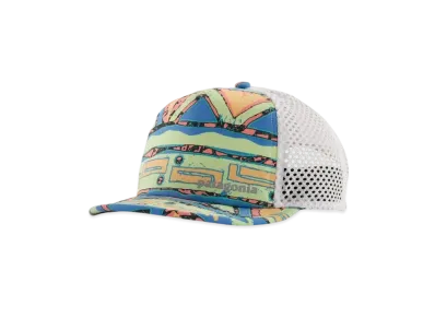 Patagonia Men's Fitz Roy Trout Trucker Hat "Salamander Green"