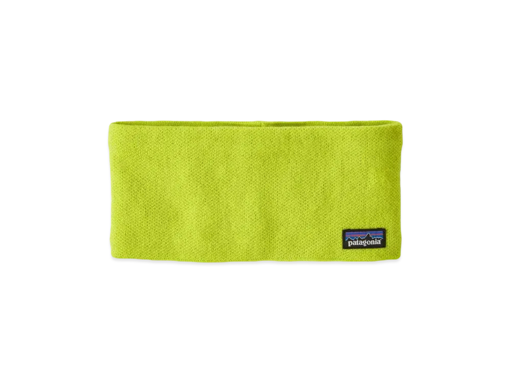 Patagonia Men's Powder Town Headband "Phosphorus Green"