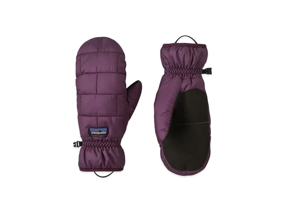 Patagonia Men's Nano Puff Mitts "Plum"