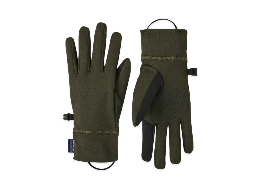 Patagonia Men's R1 Daily Gloves "Needle Green"