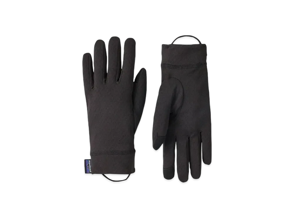 Patagonia Men's Cap Midweight Liner Glove "Black"