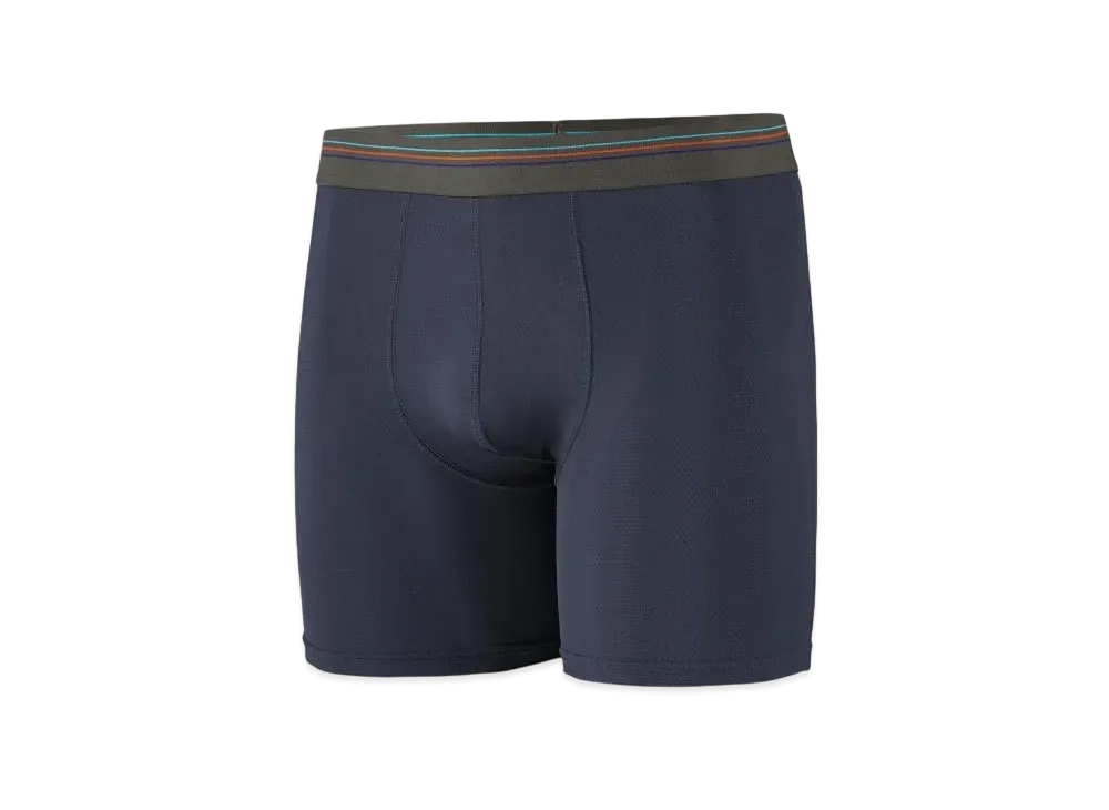 Patagonia Men's Sender Boxer Briefs 6 Inch "Navy"