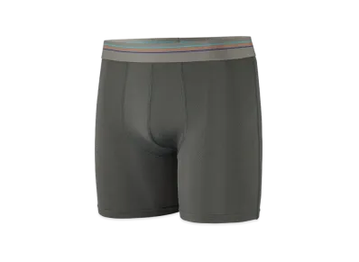 Patagonia Men's Sender Boxer Briefs 6 Inch "Forge Grey"