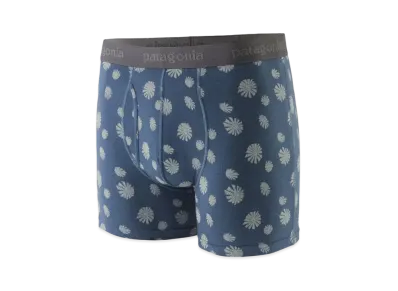 Patagonia Men's Essential Boxer Briefs 3 Inch "Utility Blue"