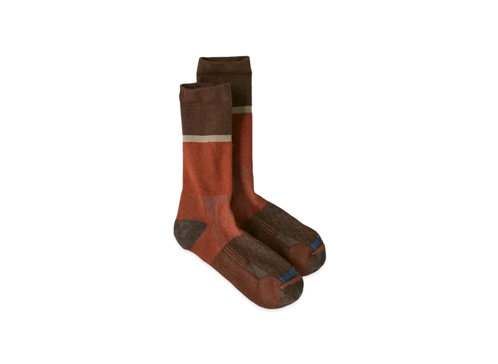 Patagonia Men's Merino Wool Blend Crew Socks "Red"