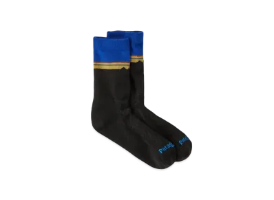 Patagonia Men's Merino Wool Blend Crew Socks "Viking Blue"