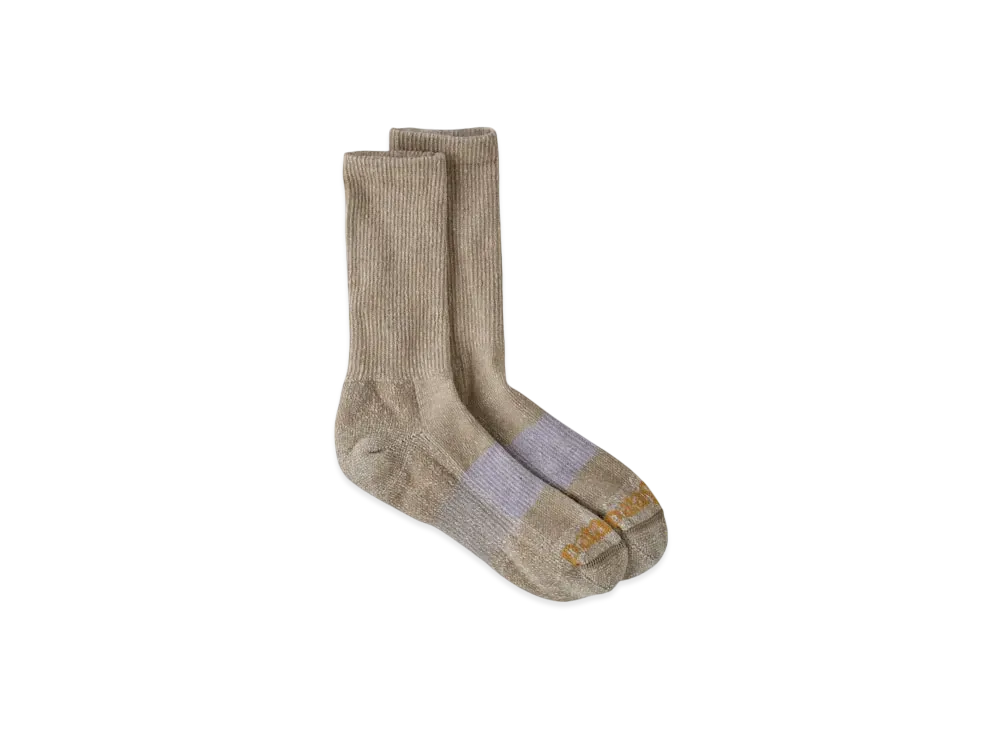 Patagonia Men's Pile Crew Socks "Khaki"