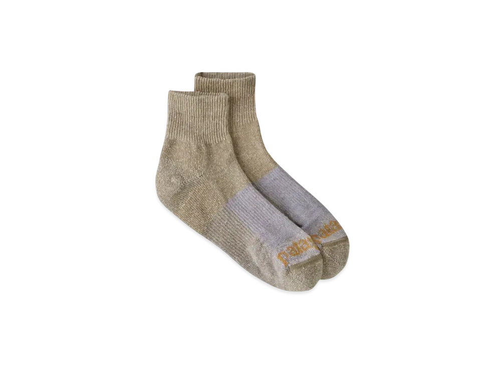 Patagonia Men's Hemp Quarter Socks "Khaki"