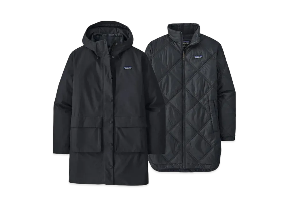 Patagonia Women's Pinebank 3-In-1 Parka "Pitch Blue"
