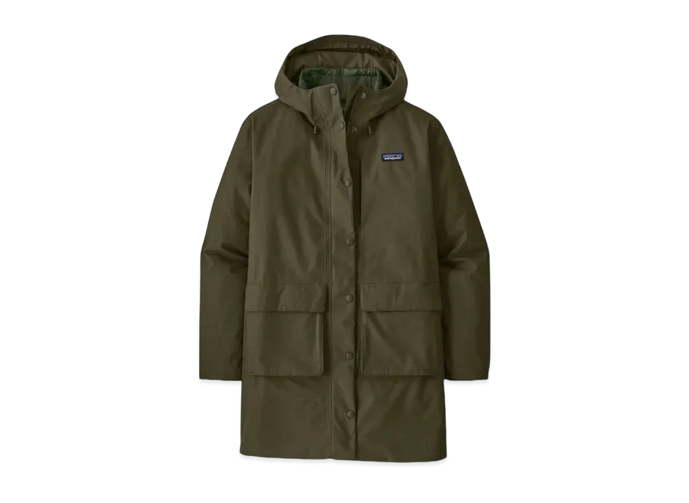 Patagonia Women's Pinebank 3-In-1 Parka "Needle Green"