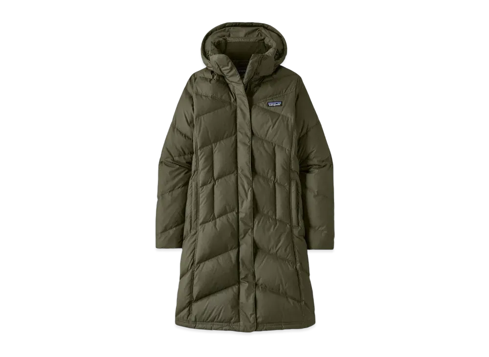 Patagonia Women's Down With It Parka "Needle Green"