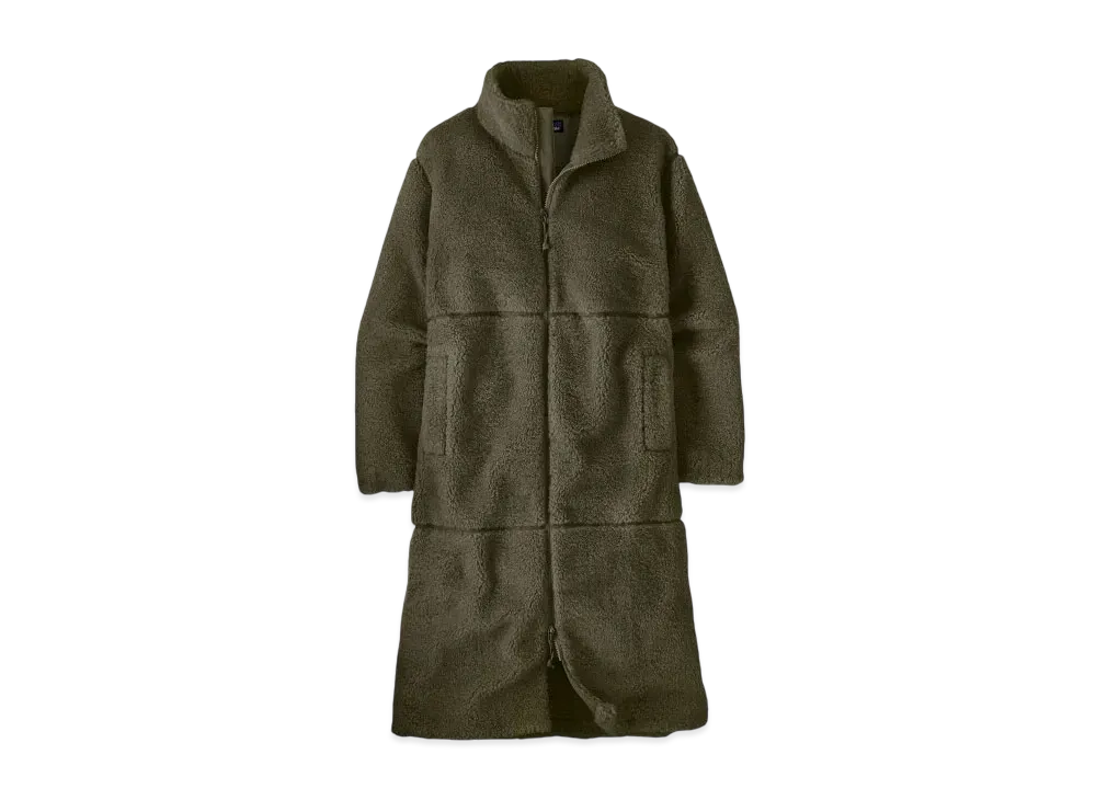 Patagonia Women's Lonesome Mesa Long Coat "Needle Green"