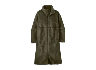 Patagonia Women's Lonesome Mesa Long Coat "Needle Green"