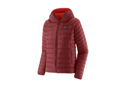 Patagonia Women's Down Sweater Hoody "Red"