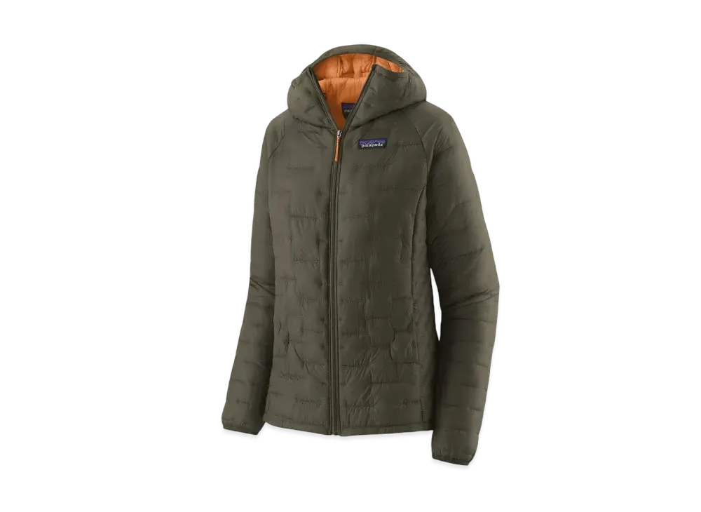 Patagonia Women's Micro Puff Hoody "Needle Green"