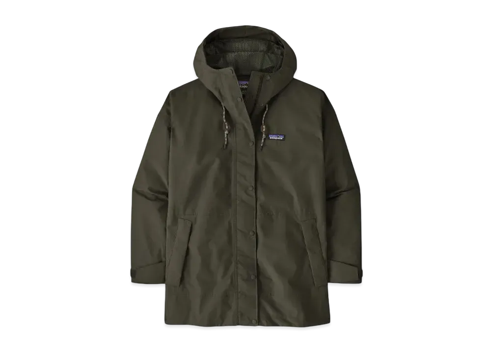 Patagonia Women's Outdoor Everyday Rain Jacket "Needle Green"