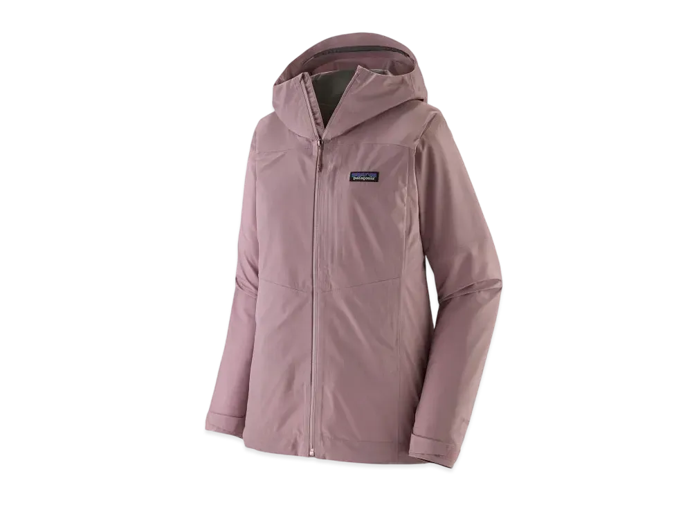 Patagonia Women's Boulder Fork Rain Jacket "Mauve"