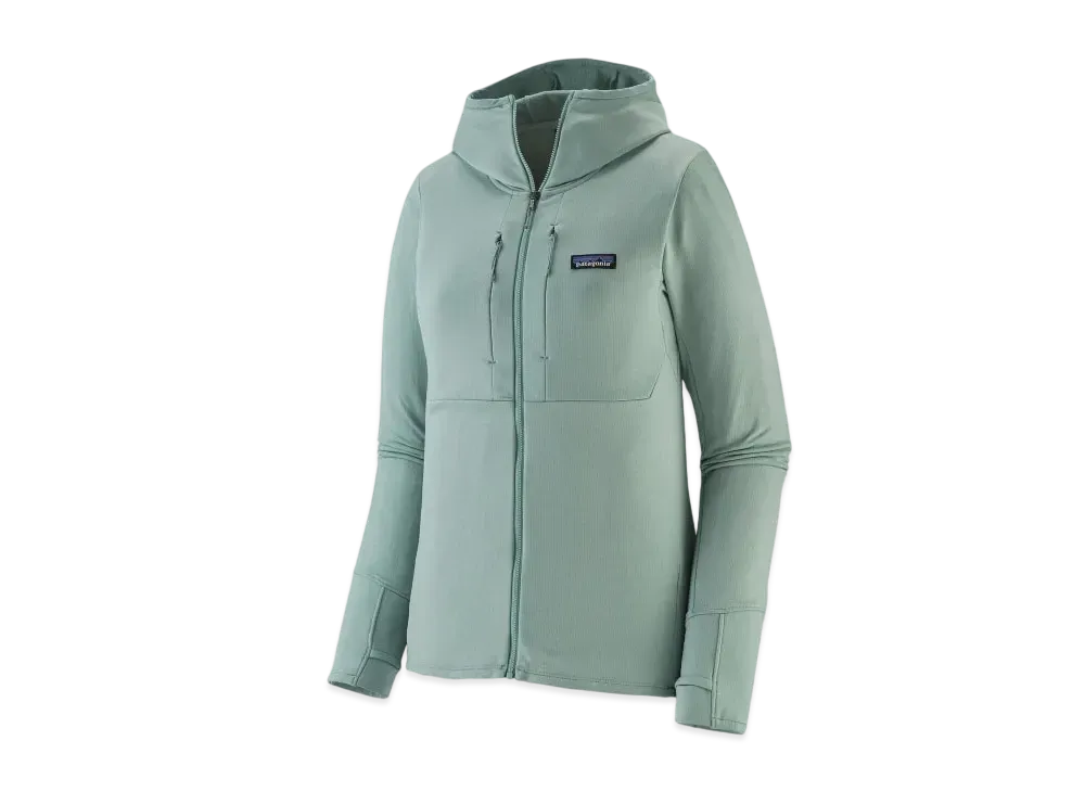 Patagonia Women's R1 Thermal Full Zip Hoody "Thermal Blue"