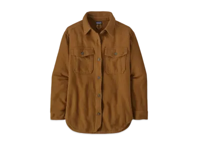Patagonia Women's Fjord Loft Overshirt Jacket "Brown"