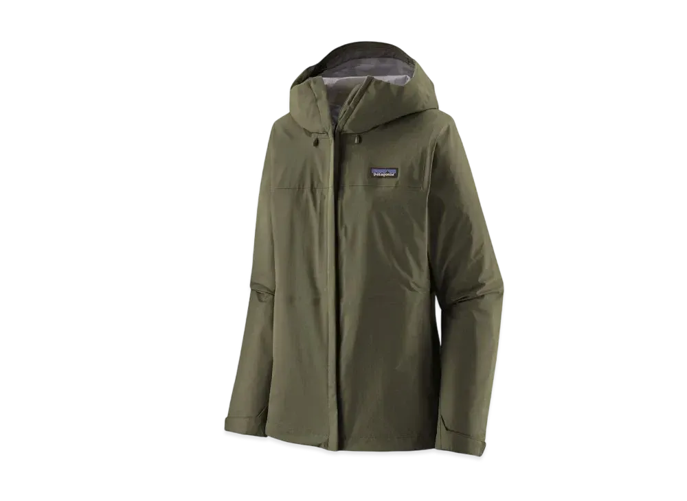 Patagonia Women's Torrentshell 3L Rain Jacket "Needle Green"