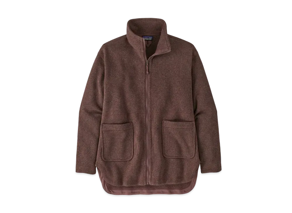 Patagonia Women's Better Sweater Oversized Coat "Mauve"