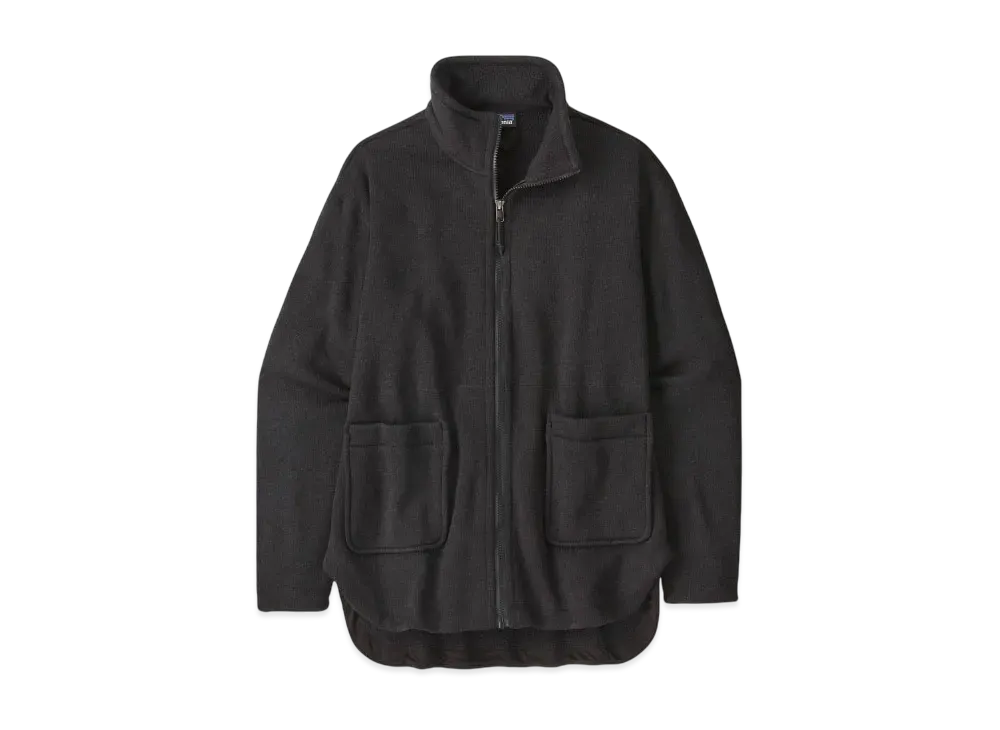 Patagonia Women's Better Sweater Oversized Coat "Black"