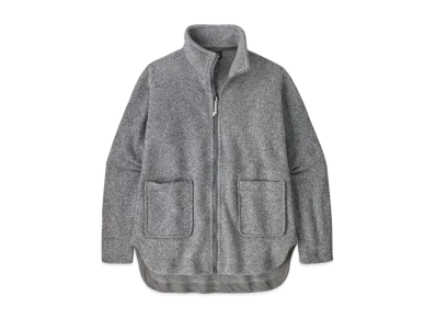 Patagonia Women's Better Sweater Oversized Coat "White"